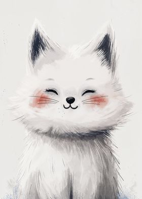 Blissful Feline Smile