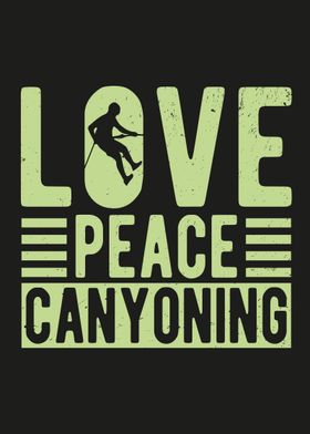 love peace canyoning