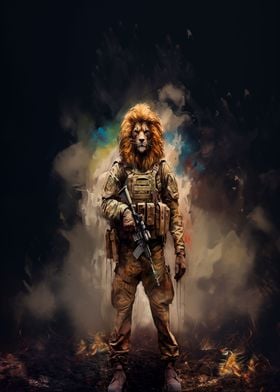 Lion soldier