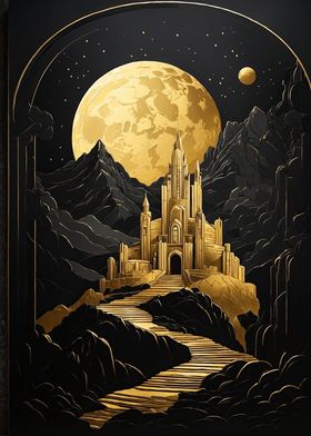 Moonlight Golden Fortress