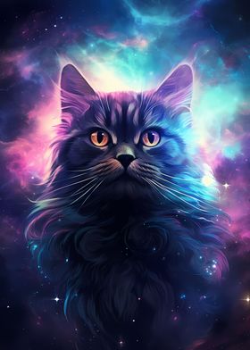 Cat on Galaxy