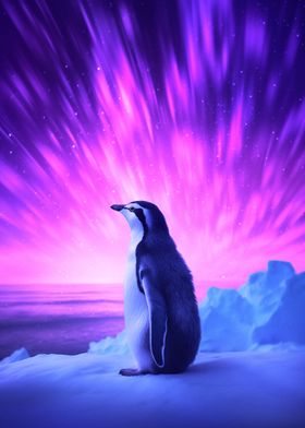 Aurora Light Penguin