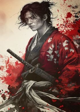 Samurai Painting Warrior 