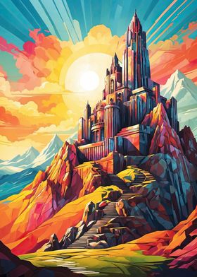 Sunset Castle Majesty