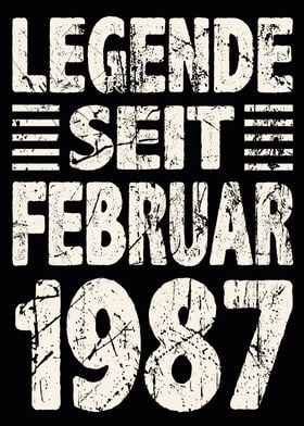 Februar 1987 37 Jahre