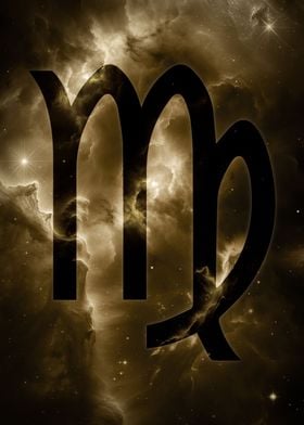 Virgo Nebula Symbol