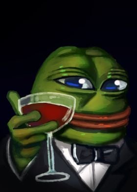 wine pepe meme 