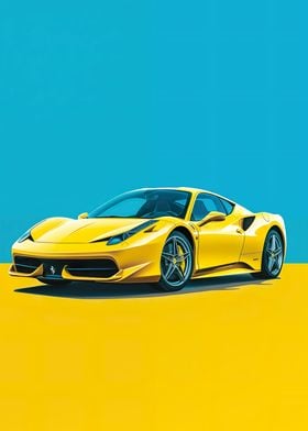 Ferrari 458 car