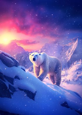 Polar Bear Twilight