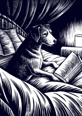 Reading dog