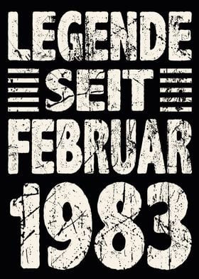 Februar 1983 41 Jahre