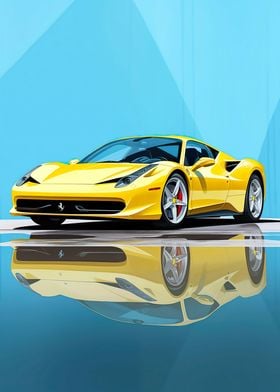 Ferrari 458 car