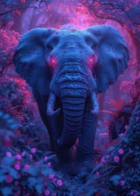 Neon Elephant