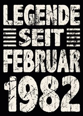 Februar 1982 42 Jahre