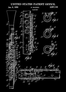 1959 Clarinet patent