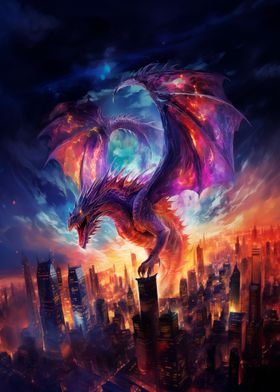 Dragon City Aurora Night