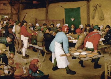 The Peasant Wedding 1568