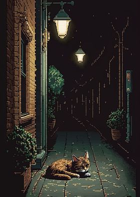 pixel art dark