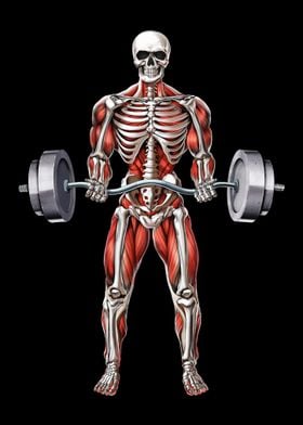 Skeleton Fitness Gym