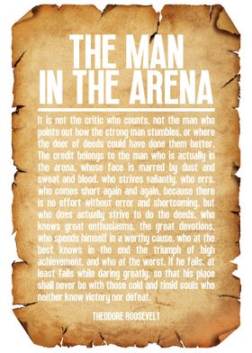 The Man in the Arena