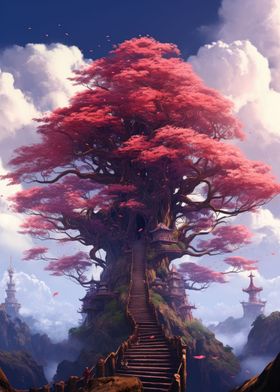 Fantasy Tree Poster
