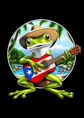 Puerto Rico Coqui Frog