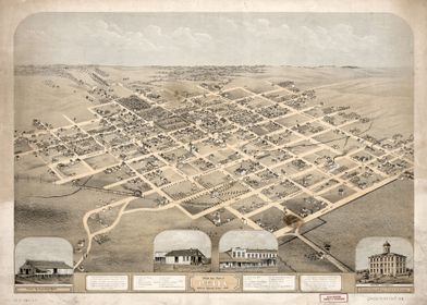 Pella Iowa 1869