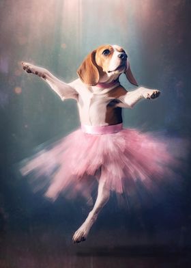 Beagle Ballerina