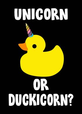 Funny Duck Unicorn