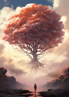 Fantasy Tree Poster