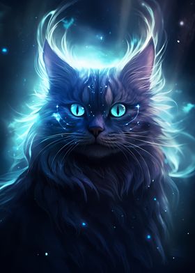 Cat on Galaxy