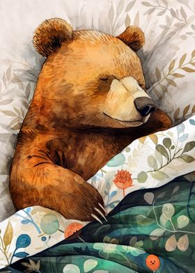 Bear sleeping