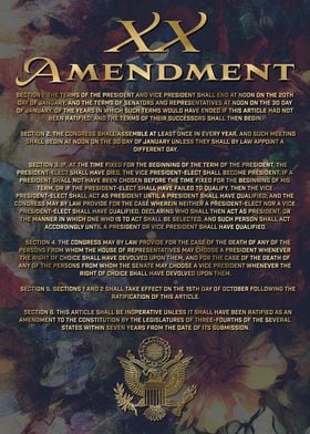 Amendment XX