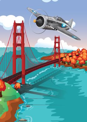 Golden Gate Flypast