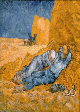 rest from work Van Gogh