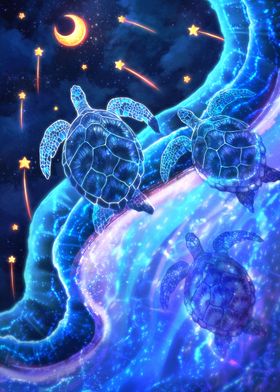 Starry Sea Turtle