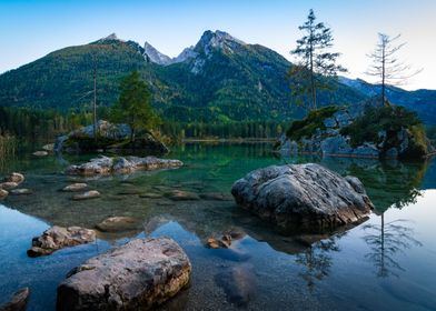 Mountain Lake Hintersee