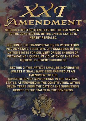 Amendment XXI