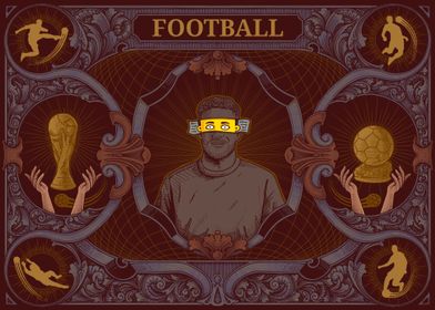 BAY Cartoon Football 