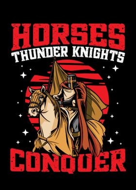 Horses Thunder Knights