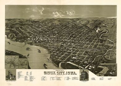 Sioux City Iowa 1888