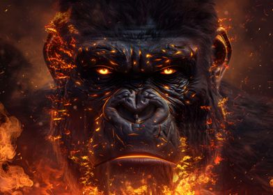 Fire Monkey Chimpanse