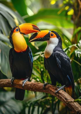 Toucan Duo Iconic Blooms