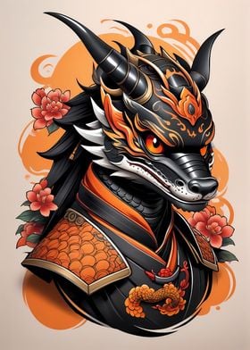 Samurai Mask Buffalo