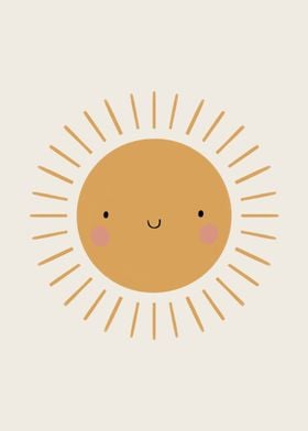 Cute sun