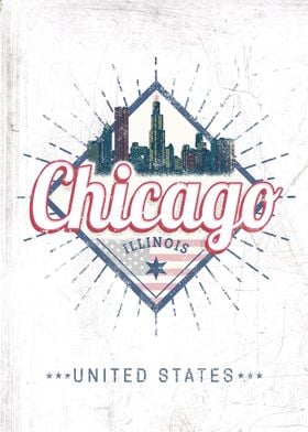 Chicago City Illinois USA