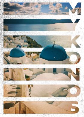 Mykonos Poster