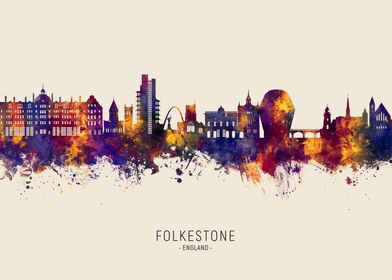 Folkestone Skyline England