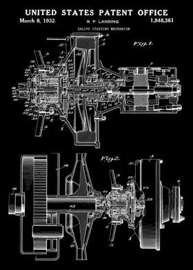 Patent 1932 Engine