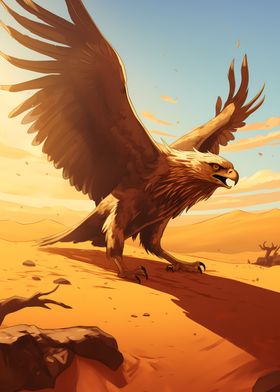 Eagle in the Desert